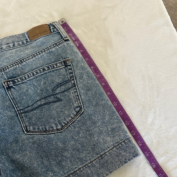 American Eagle Blue Mom Shorts - Picture 7 of 8